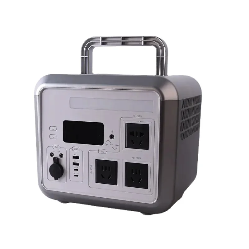 

1000w Portable Power Supply Outdoor 110/220v Ac Outlet Rechargeable Battery Camping Solar Generator Portable Power Station