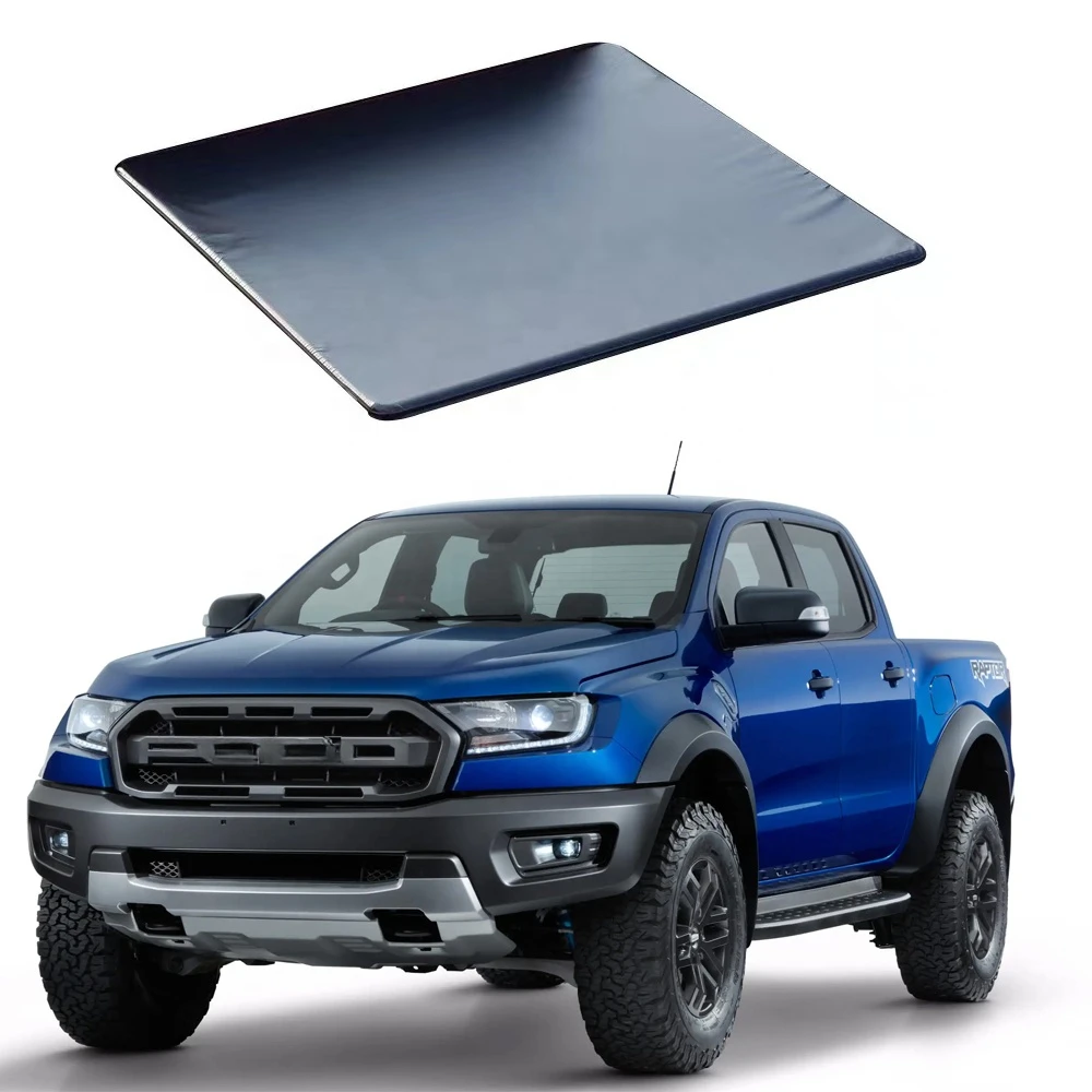 Vendita Calda Soft Tri-Fold Tonneau Cover Roll Up Bed Cover Per Pick Up 5 '6'6'' 5'8'' 5'7'' Dodge Ram 2500