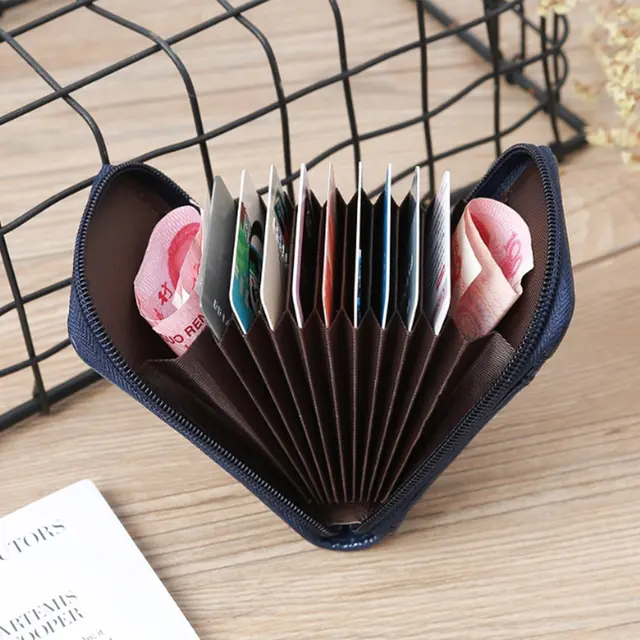 Új Érme Pénztárca Koreai Változat Pu Bőr Friss Alkalmi Divat Rajzfilm Férfiak Nők Hitel Útlevél Kártya Karácsonyi Ajándék - Image 2