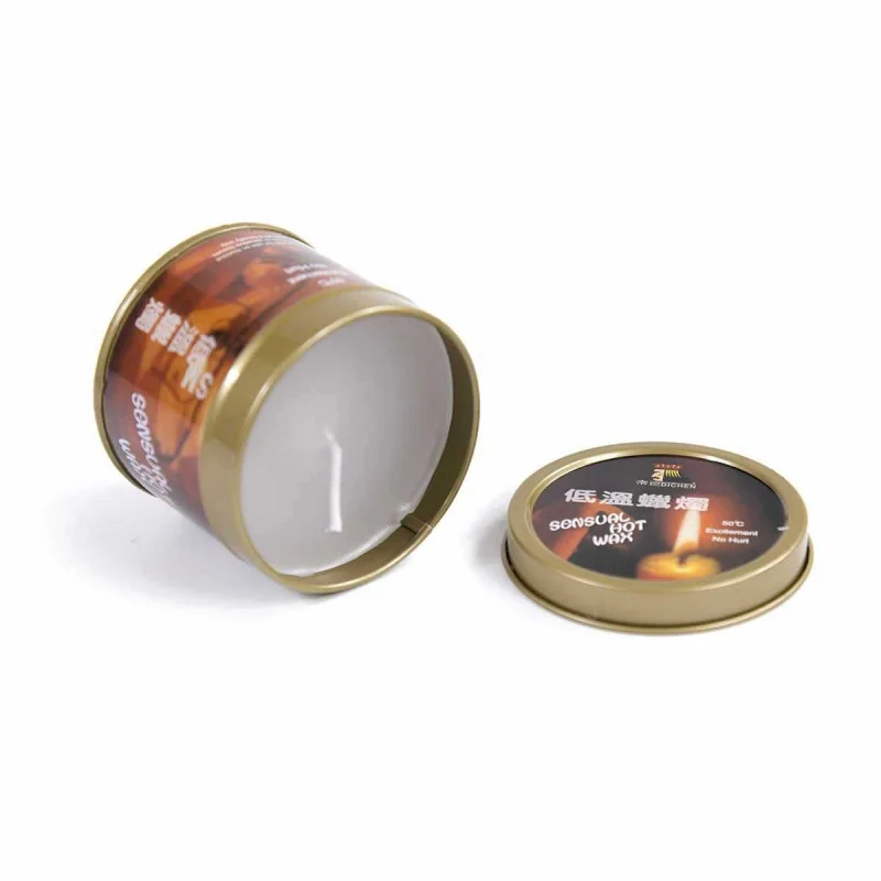 Adult Sex Product Low Temperature Candles Iron Boxed Couple Flirting Wax Drip Training Alternative Play Props