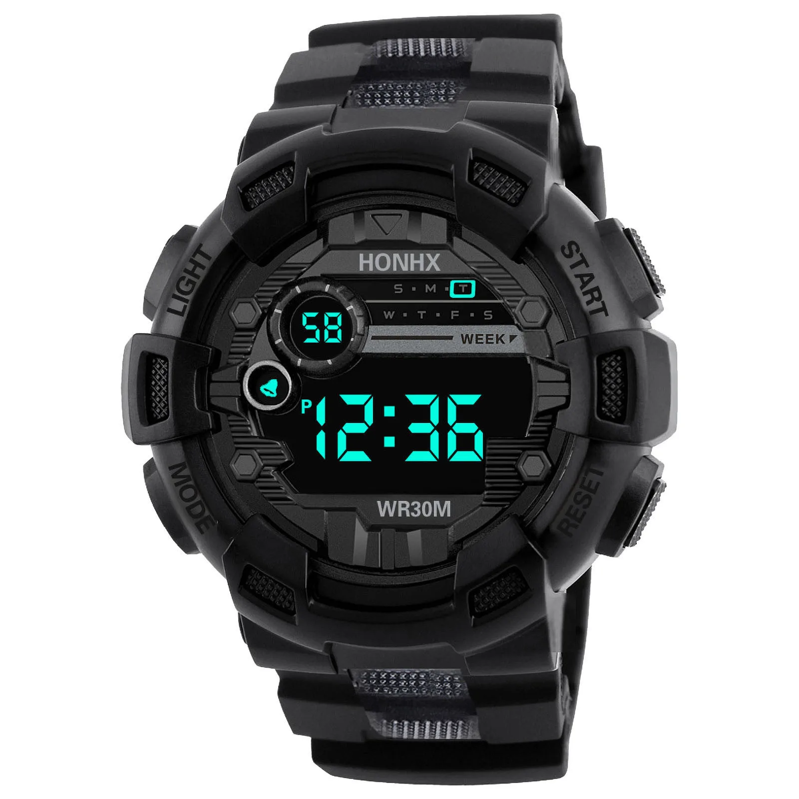 2022 Fashion Men's LED Digital Watch Date Sport Outdoor Electronic Watch for Men Shockproof Military Watches relogio masculino 