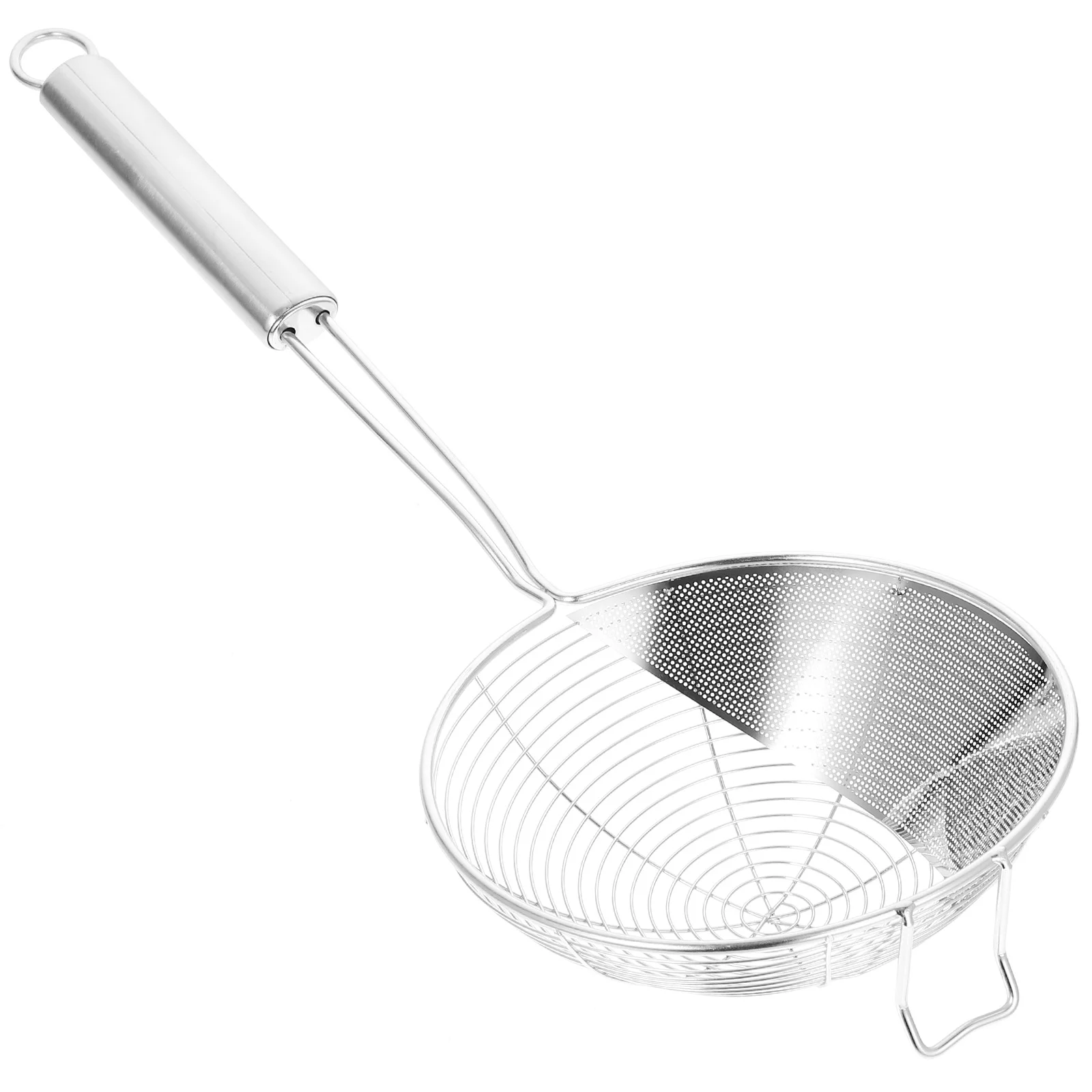 

Noodles Stainless Steel Hot Pot Spoon Deep Fryer Metal Filter Fried Food Strainer