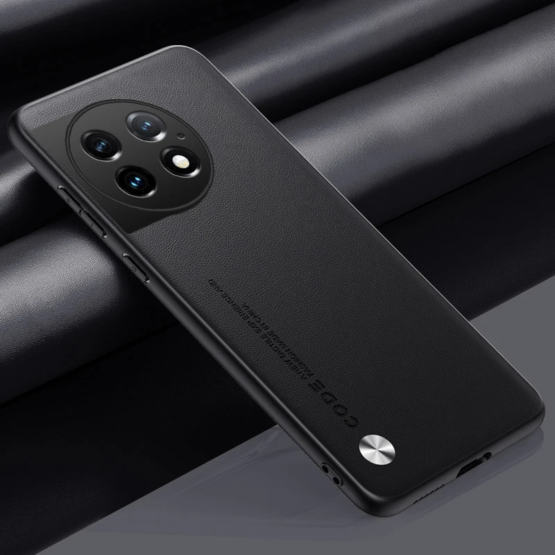 Luxury PU Leather Soft Silicone Phone Case Cover