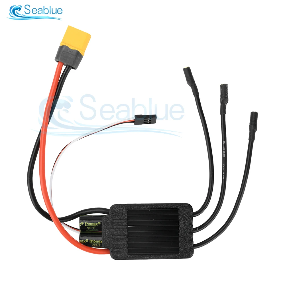 ESC 120A 3-6S BEC 5.2V/7.2V pour RC Drone Voiture