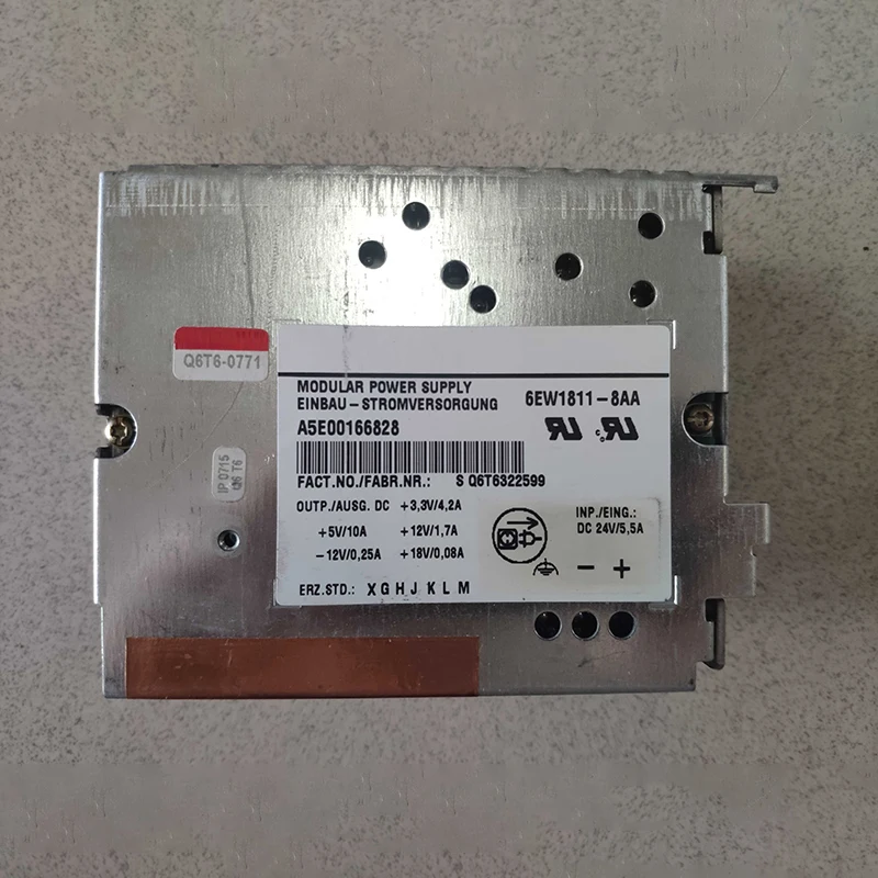 A5E00166828 6EW1811-8AA Original For Siemens IPC Power Supply Before Shipment Perfect Test 4 A5E00166828 6EW1811-8AA Original For Siemens IPC Power Supply Before Shipment Perfect Test - Image 2