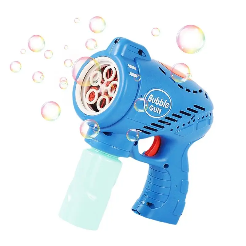 

Kids Magic Bubble Making Machine Automatic Electric Mini Blower For Outdoor Toys Wedding Children's Porous Bubble Maker