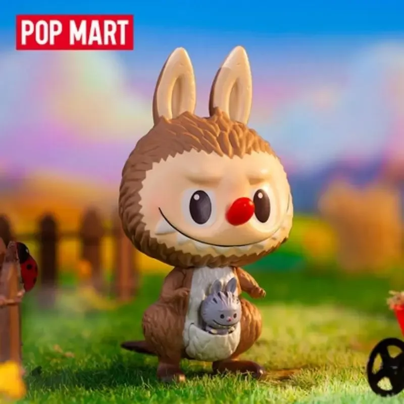 Originale Popmart Labubu The Monsters Animals Series Blind Bag Kawaii Action Mystery Figures Regali Giocattoli E Hobby Scatola A Sorpresa
