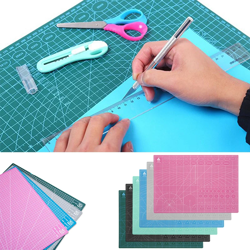 A3/A4/A5 PVC Cutting Mat Self Healing Craft Mat Cutting Board Sewing