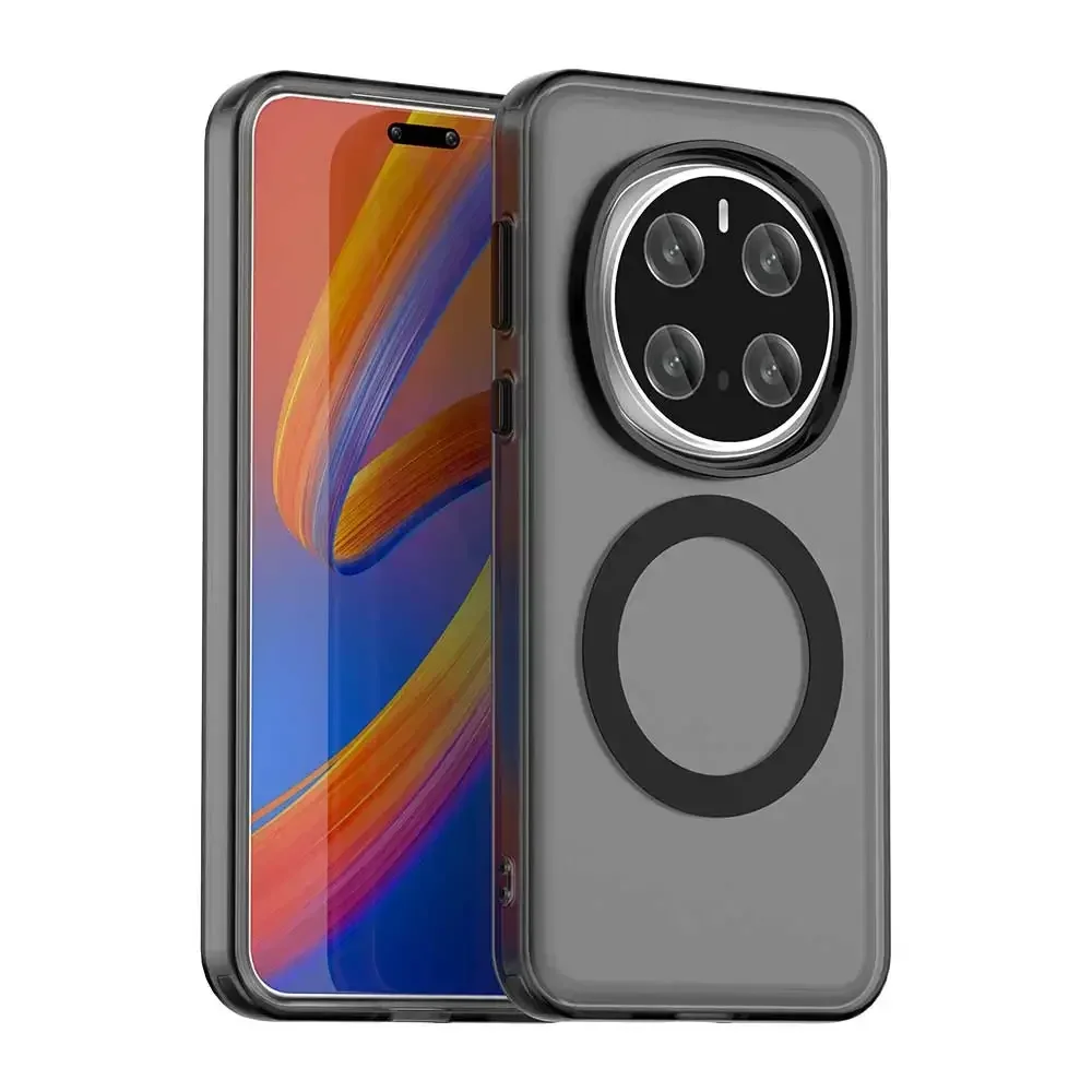 Candy Color Translucent Shockproof Bumper Case with Magnetic Technology