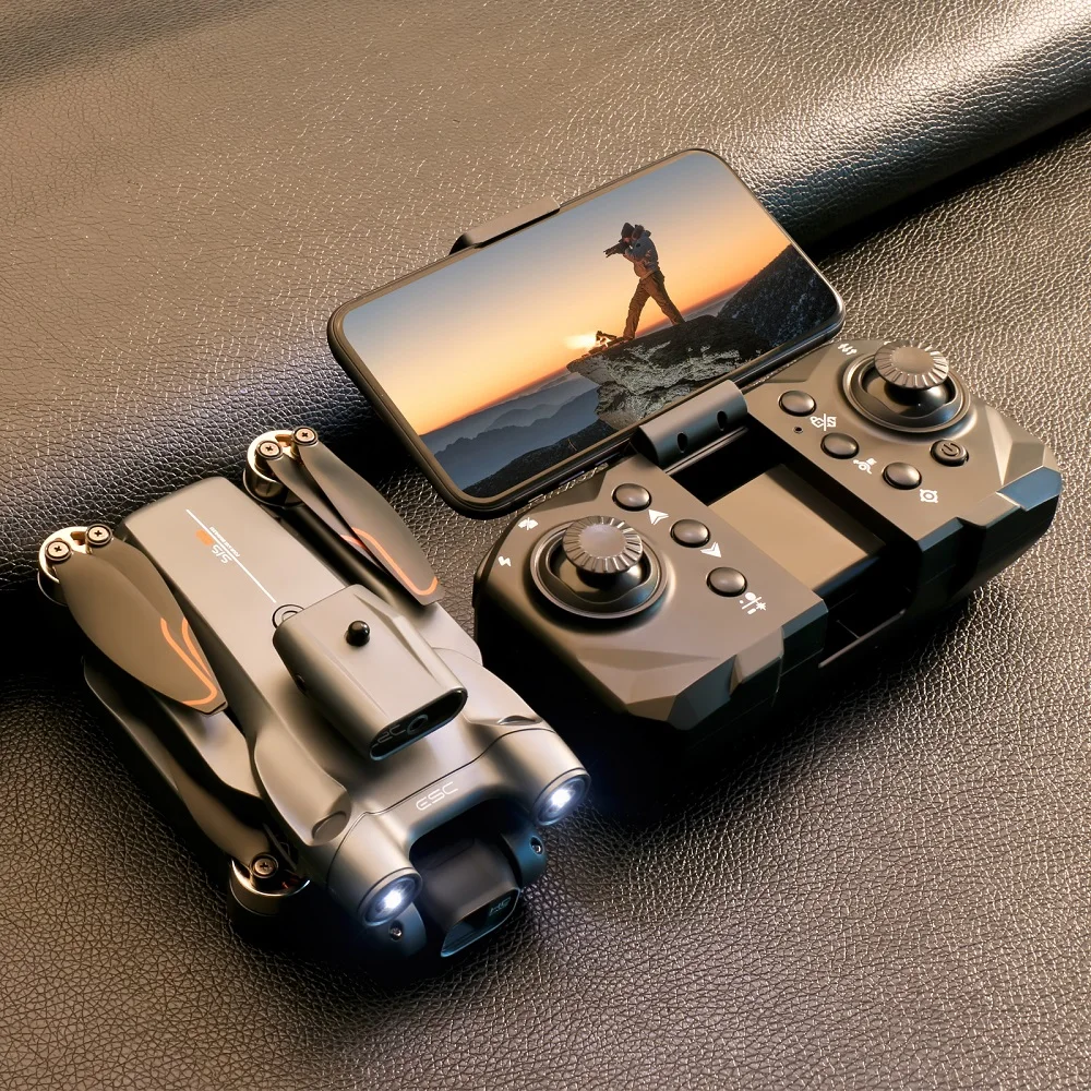 

S1S мини Дрон 4K 8K двойная HD камера Предотвращение препятствий оптическое позиционирование потока бесщеточный Радиоуправляемый Дрон складной Квадрокоптер игрушки подарки