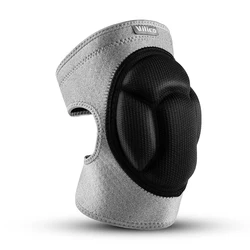 Vilico Enhanced Anti-Slip Sports Knee Protection Pads - M (AB084-GY)