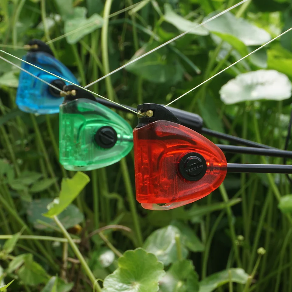 Hirisi Tackle Karpervissen Swingers, LED Alarmerend, Bijtindicator Set