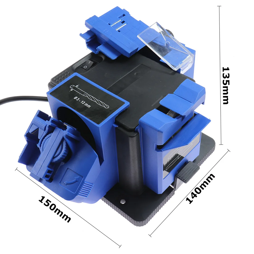 Многофункциональная точилка MLDCZS, бытовой шлифовальный инструмент для ножей, спиральное сверло из быстрорежущей стали, ножницы, долото, электрическая шлифовальная машина