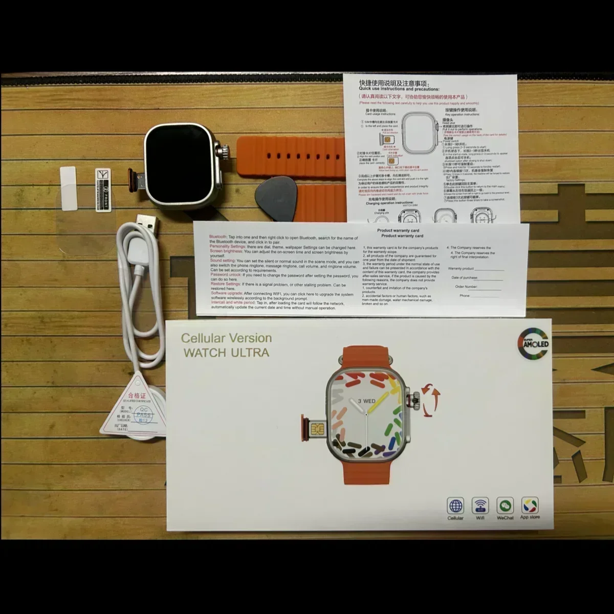 CDS9 Pro 4G Smartwatch - GPS, WiFi, 256GB, Rotating Camera | Heart Rate & All-Network Support 6 S930e5248810f4f11953b8478734fb977F