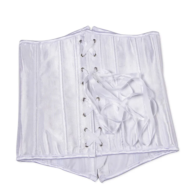 Underbust Corset Top Waist Cincher Workout Shape Body Belt Plus Size Lingerie Gothic Corsets Espartilho Korse Corsetto Black Red for Body Shaper Waist Trainer Corset Bustier Top Waist Corset Lace Lingerie Lace Corset