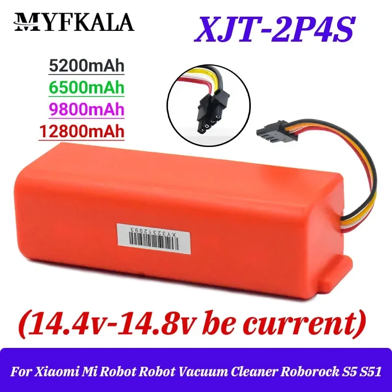 

Original 14.4V Li-ion Battery Robotic Vacuum Cleaner Replacement Battery for Xiaomi Robot Roborock S50 S51 S55 Accessory Spare