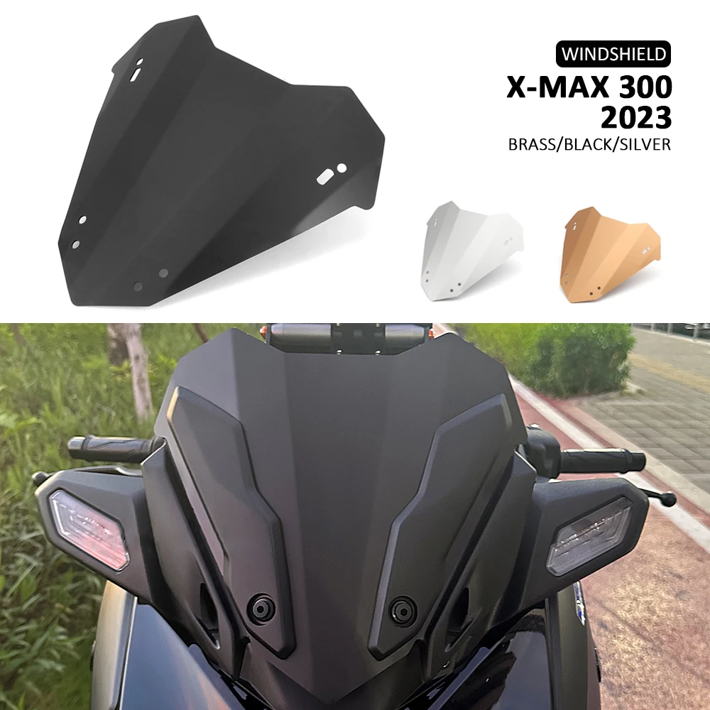 

Motorcycle Accessories New Windscreen Windshield Deflectors For YAMAHA X-MAX 300 X-MAX300 XMAX 300 XMAX300 2023