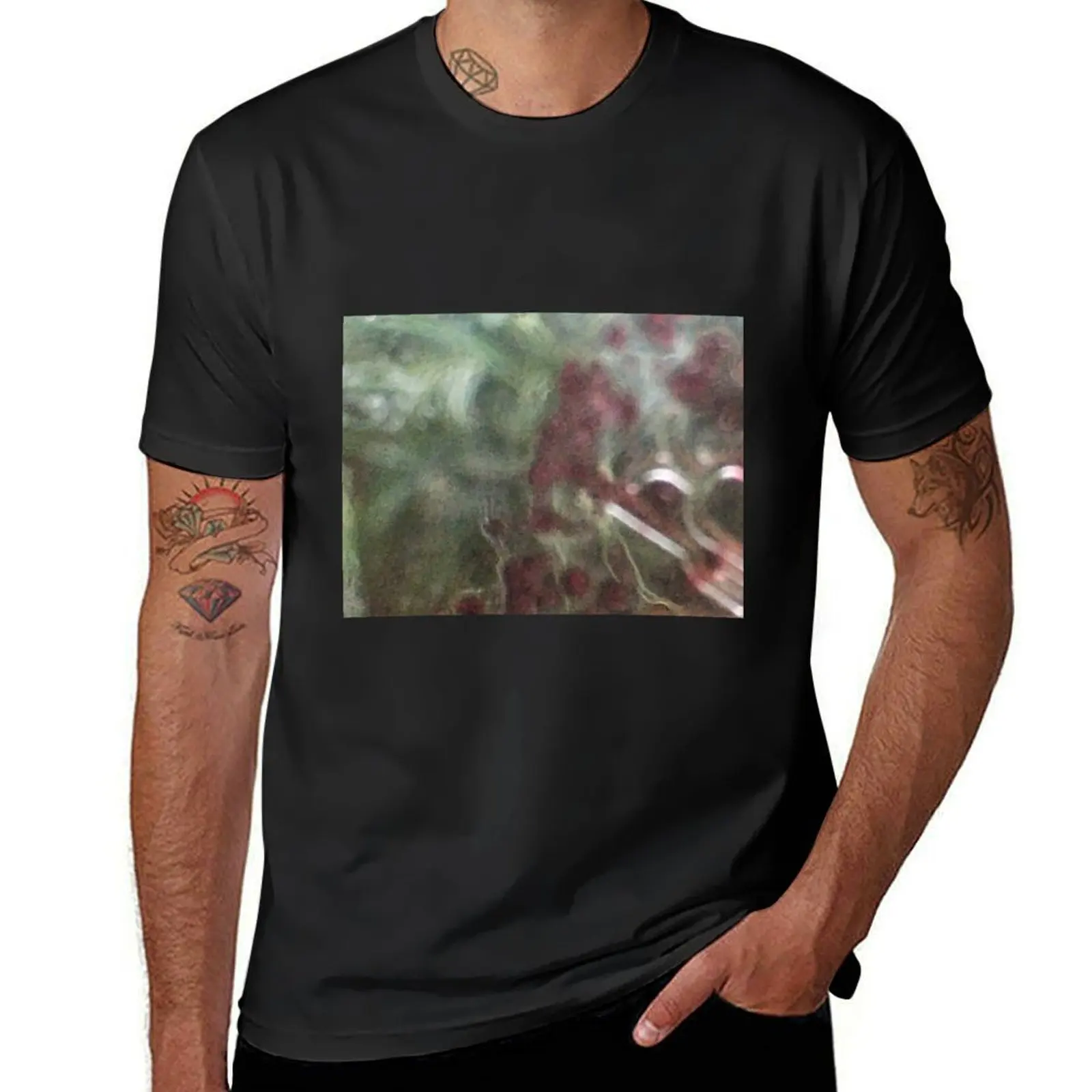 

merging patterns T-Shirt Blouse plus size tops mens t shirts