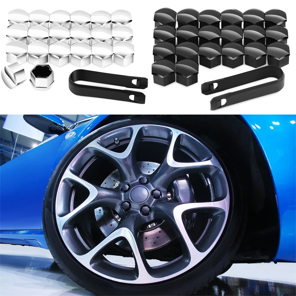 17mm 20 Pieces Car Wheel Nut Caps Protection Cover for MG ZS MGZS Hecto 350 MG6 GT MGGT GS MGGS JAC Refine S3 S2 S5