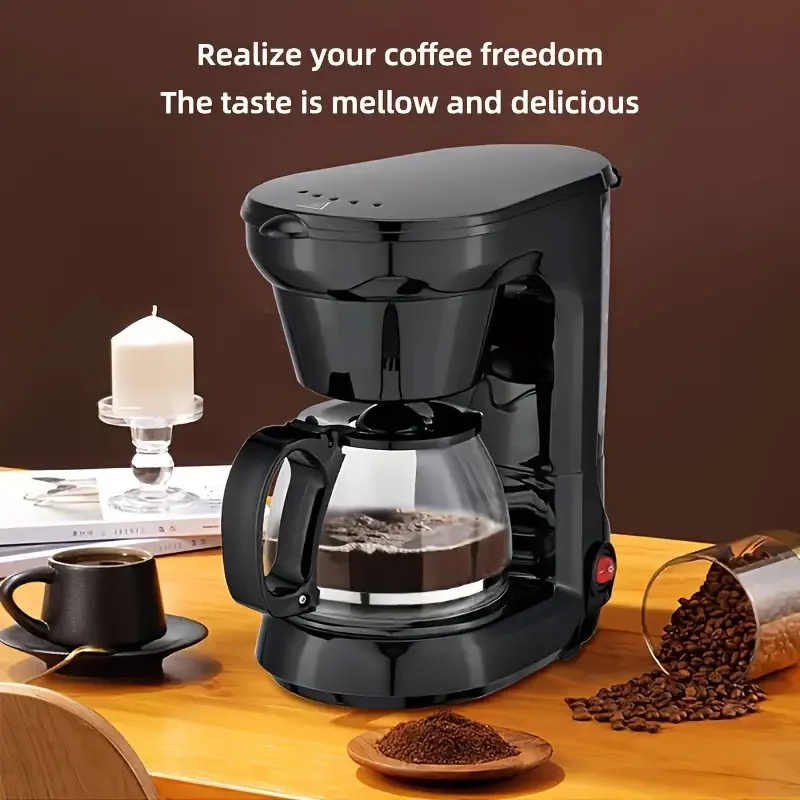 Coffee Machine Automatic Drip Coffee Machine American Milk Tea Machine Coffee Pot 4