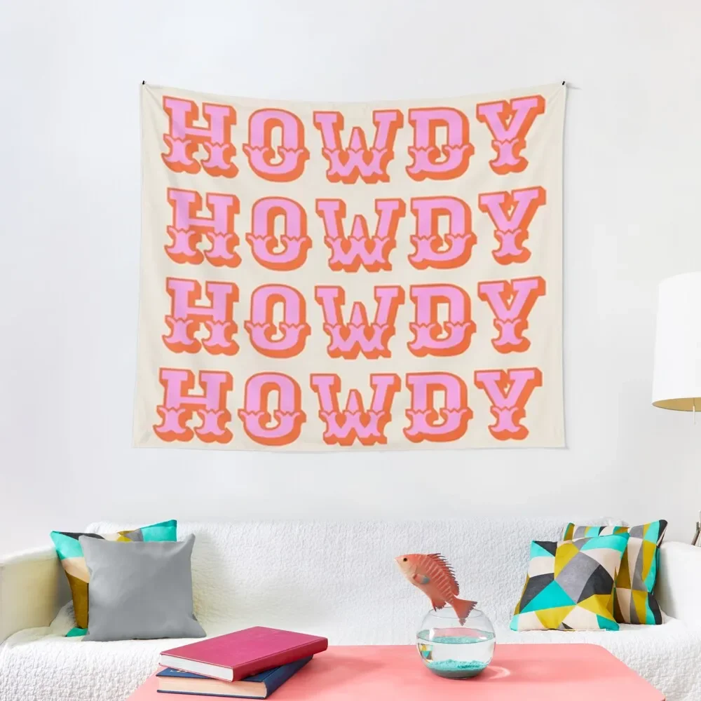 

howdy howdy Tapestry Cute Room Decor Decoration Home Tapestry