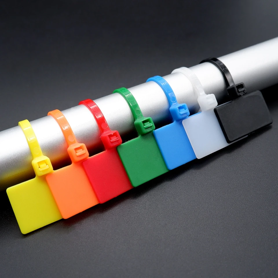 セルフロックプラスチックナイロンケーブルタイ 100 個ホワイトケーブルタイ固定リングケーブルタイセット (Color : Whit ブラック/ホワイトケーブルタイ  セルフロックプラスチックナイロンワイヤーケーブル ジップタイクランプ アソートサイズの固定リング 2 セルフ ... 100PCS セルフロック プラスチック ナイロン ケーブル タイ ブラック ホワイト 標準ケーブル タイ 固定ロックアップ ケーブ