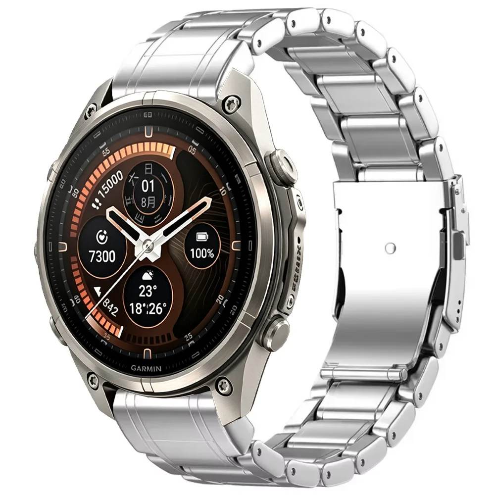 Premium Titanium Alloy Quick Fit Wristband, 26mm/22mm