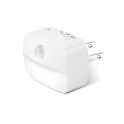 LED Motion Sensor Night Light - Ambient Lighting for Bedroom, Hallway, and Bathroom (US Plug)