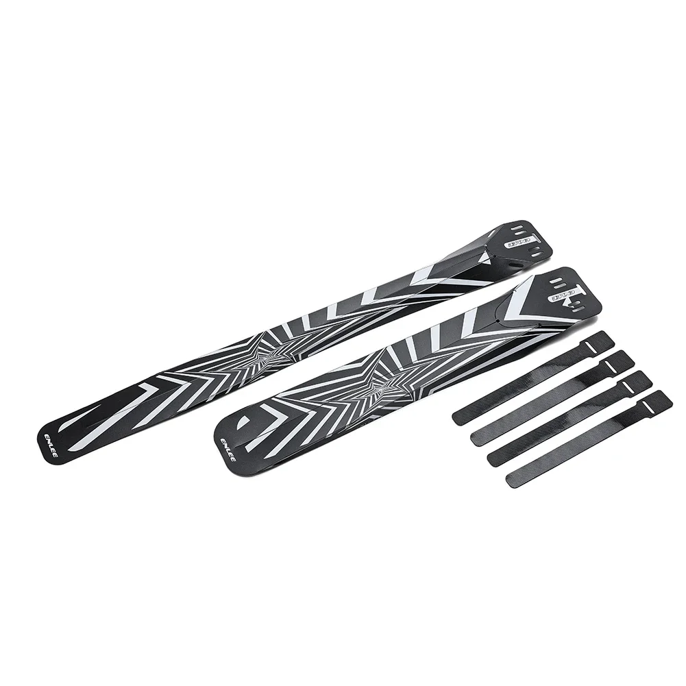 ENLEE Front Rear Mud Guard Foldable Bicycle Mudguard Wings Dustproof Lightweight Fixed Gear Accessories for Mountain Road Bike