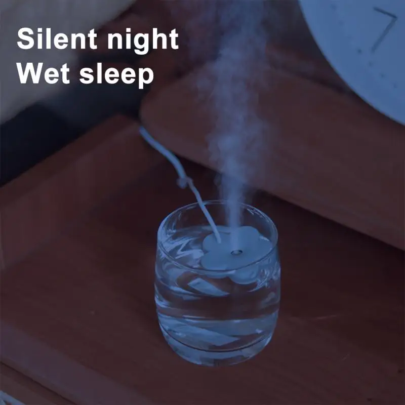 

Humidifier USB Portable Ultrasonic Aromatherapy Diffusers Flower Spray Household Car Travel Mini Air Atomizer Flower Humidifier