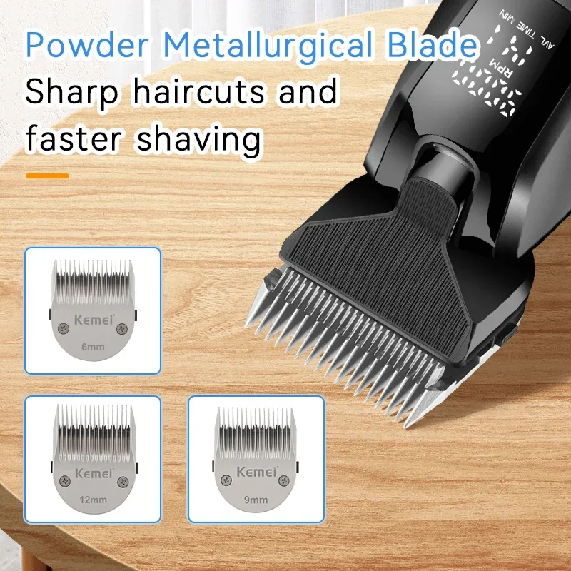 Professional Pet Dog Grooming Clipper Pet Clipper Dog Hair Trimmer Pet Hair Trimmer Dog Clipper Electric Rechargeable Cat Shaver Dogs Hair Trimmer 10W Animals Clipper Adjust Motor Speed