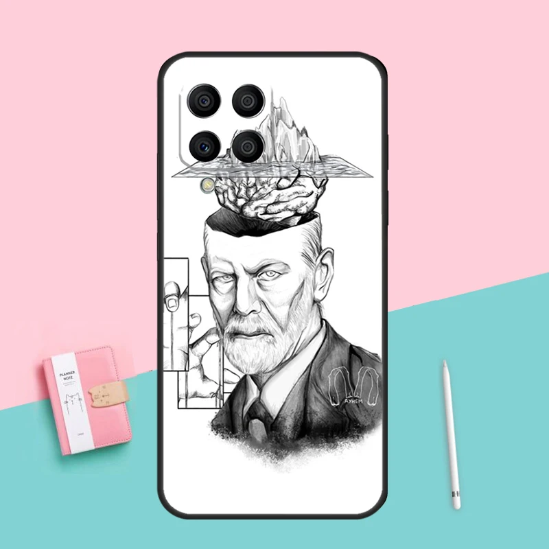 Sigmund Freud Inspired Artistic Phone Case
