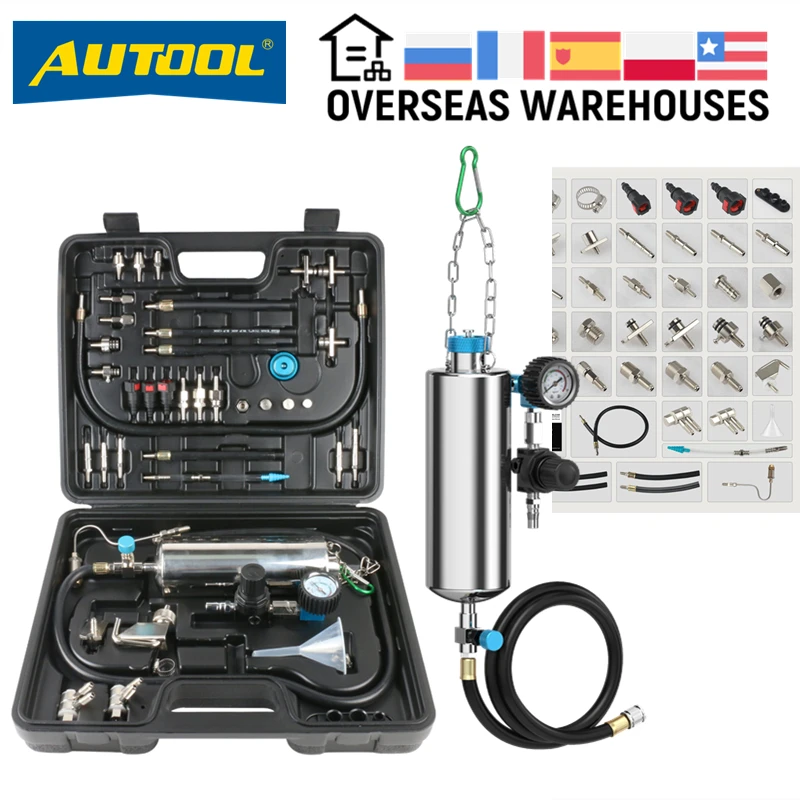 AUTOOL C100 Non-Dismantle Injector Cleaner & Tester Fuel System For Petrol Car AUTOOL C100 Non-Dismantle Injector Cleaner & Tester Fuel System For Petrol Car