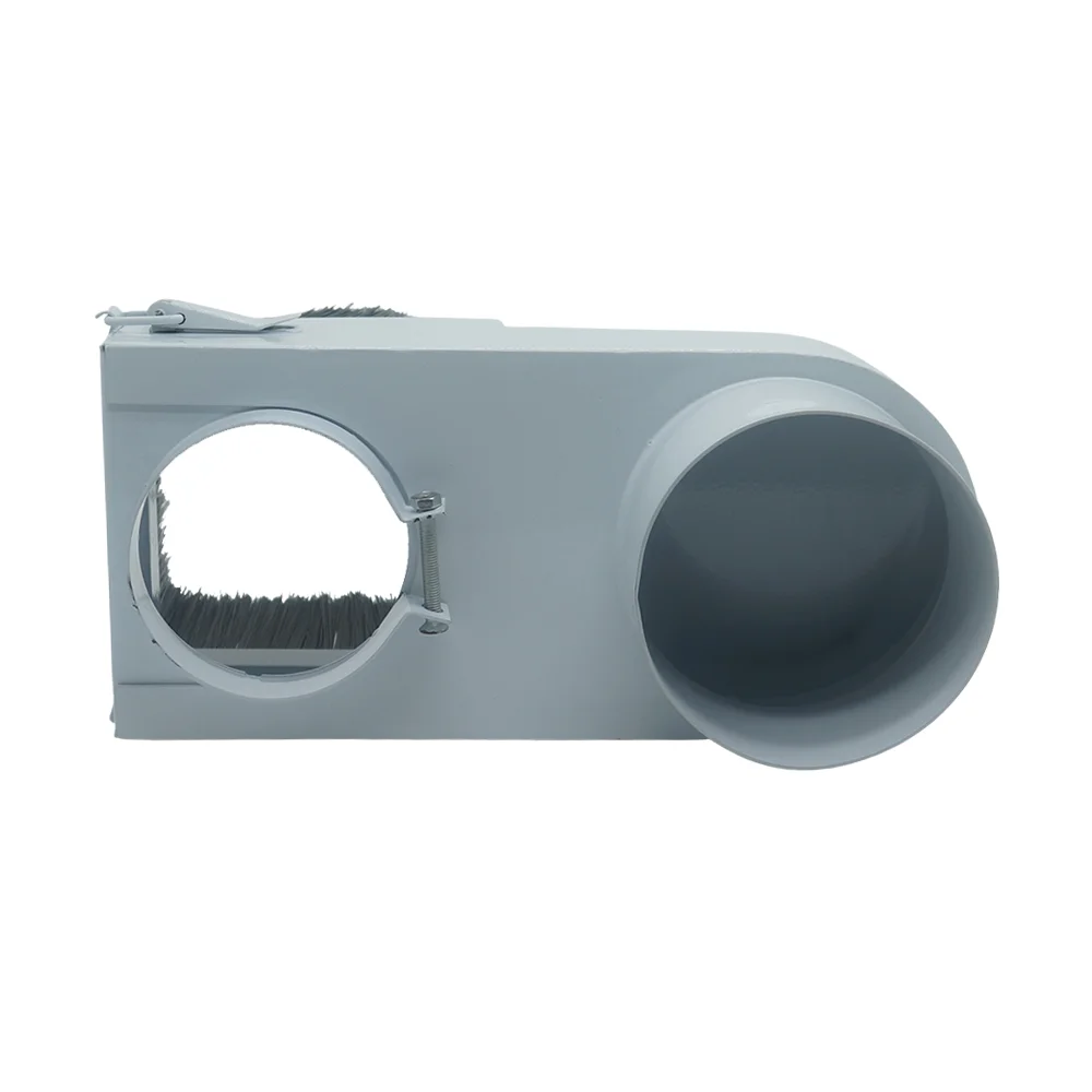 Chaussure De Broche CNC 70mm 75mm 80mm 85mm 90mm 100mm, Capot Anti-poussière Avec Nettoyeur De Brosse Pour Machine à Bois CNC