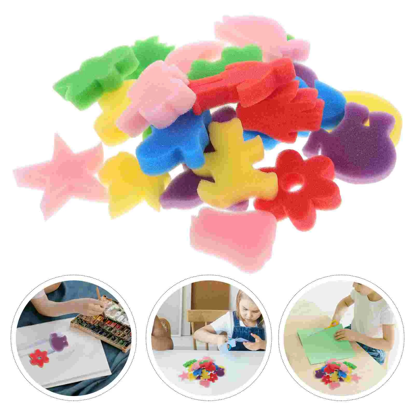 

Искусственные губки, формы для детей, губки для рисования, Детские губки, пигмент для самостоятельной сборки