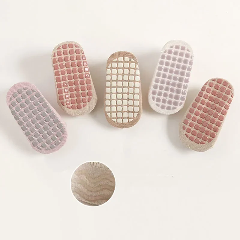 Baby Floor Spring and Summer Breathable Cotton Socks Cartoon Baby Non-slip  Children's Indoor Toddler Socks Wholesale