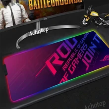 

RGB Computer Mouse Pad ASUS ROG Gaming Accessories PC Gamer Mausepad Carpet Desk Mat Keyboard Rubber Decoracion CS GO Mousepad