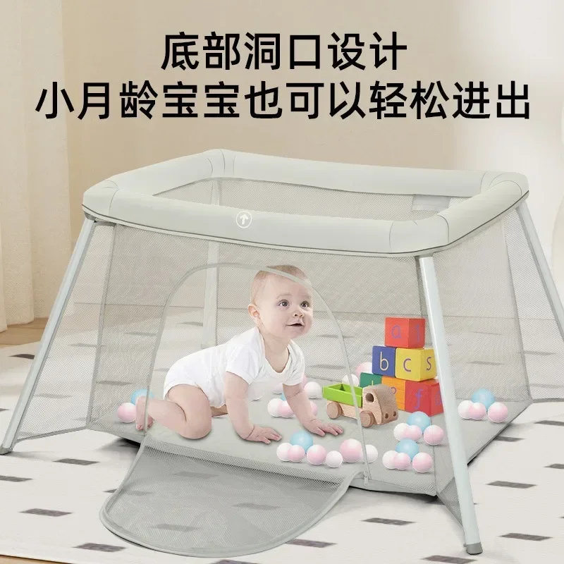 Multi functional folding baby crib, mobile and portable children's bed, baby outdoor game bed