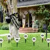 Halloween Solar Pathway Lights Waterproof Ghost Pathway Lights Halloween Solar Lights Outdoor Halloween Decorations Halloween 2
