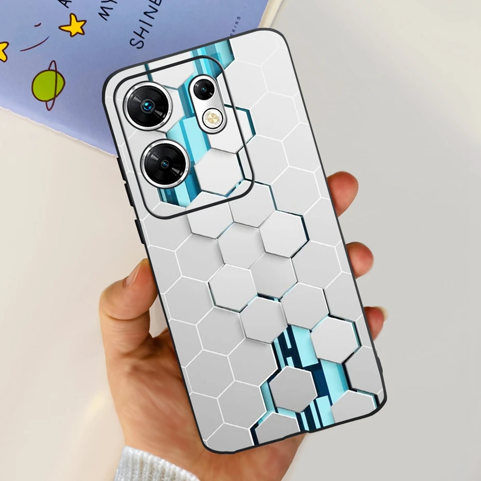 Stylish Shockproof Painted Phone Case - Soft Protective Cover