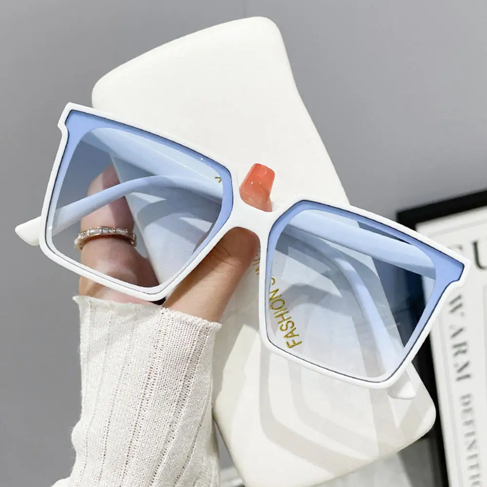 2023 Vintage Oversized Square Sunglasses Women's Polarized Sunglasses Drive Cycling Eyeglasses Outdoor Sun Protection Glasses