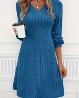 Fashion Elegant Women Dress Loose Casual Dress Women Printed Dress New Temperament - Image 4