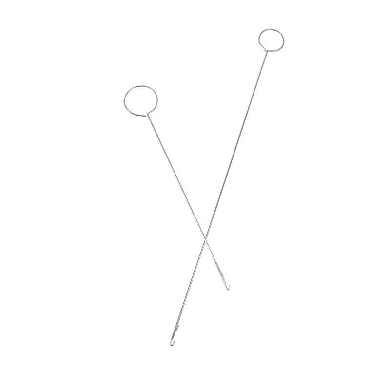 Metal Sewing Loop Turner Hook for Turning Fabric Tubes, Straps, and Belts