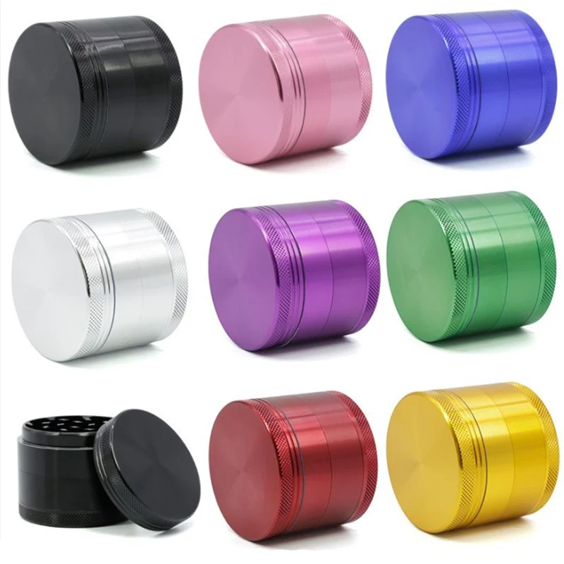 Custom 40mm/50mm/63mm Metal Grinder Customization of Various Image Styles for Men Custom Crusher Wholesale Grinder Kitchen Cigar 4