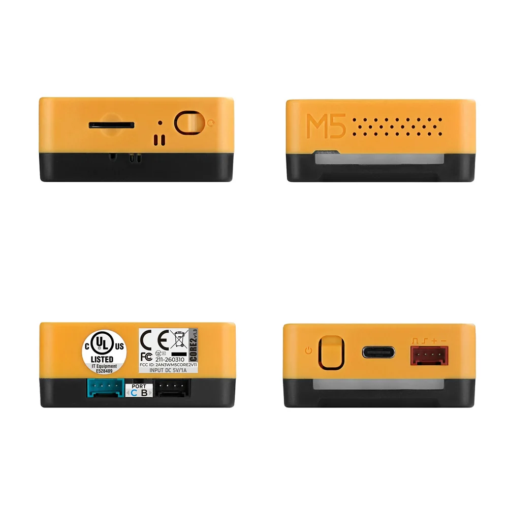 M5Stack Core2 For AWS V1.3 IoT 개발 키트, 디스플레이와 마이크로폰이 포함된 스마트 홈 프로젝트 학습용 AWS 학습 키트