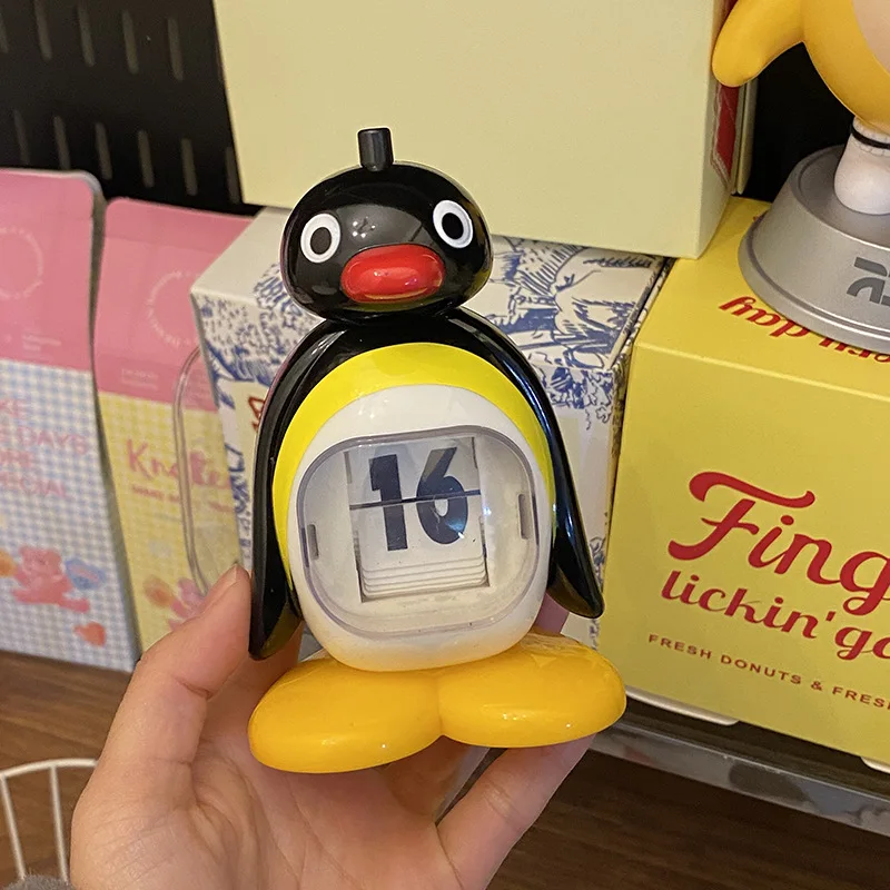 Kawaii Pingu Календарь настольные украшения пингвин кукла украшение подарок Коллекционная модель кукла игрушка фигурка для ребенка подарок на день рождения Kawaii Pingu Календарь настольные украшения пингвин кукла украшение подарок Коллекционная модель кукла игрушка фигурка для ребенка подарок на день рождения