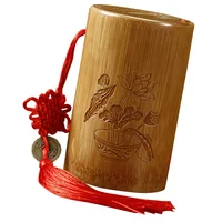 Decorations Container Bamboo Piggy Bank Child Dating Home Ornaments Chinese Coins Goods Money Saving Jar 2