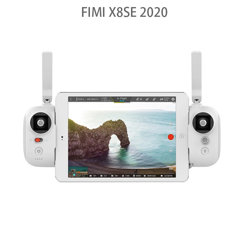 FIMI X8 SE 2020 Drone 8KM FPV With 3 Axis Gimbal 4K Full HD Camera GPS  35mins Flight Time RC Helicopter Quadcopter RTF|RC Quadcopter| - AliExpress