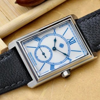 IX&DAO 2026 Nuovo Orologio da Uomo al Quarzo Quadrato di Alta Qualità in Acciaio Inossidabile con Vetro Zaffiro Movimento Svizzero 5 Bar Orologio Neutro Reloj Hombre