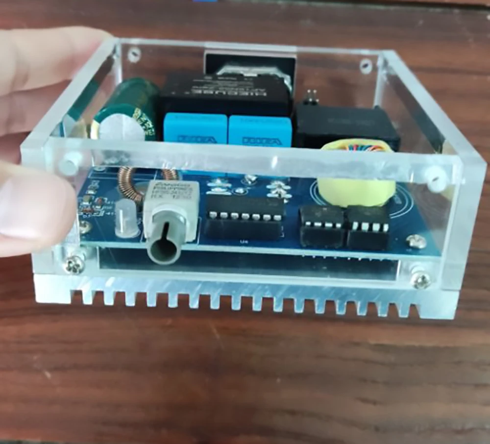 DIY 음악 테슬라 코일 드라이버 보드 SSTC 고주파 발생기 점화 플래시, 110V 220V